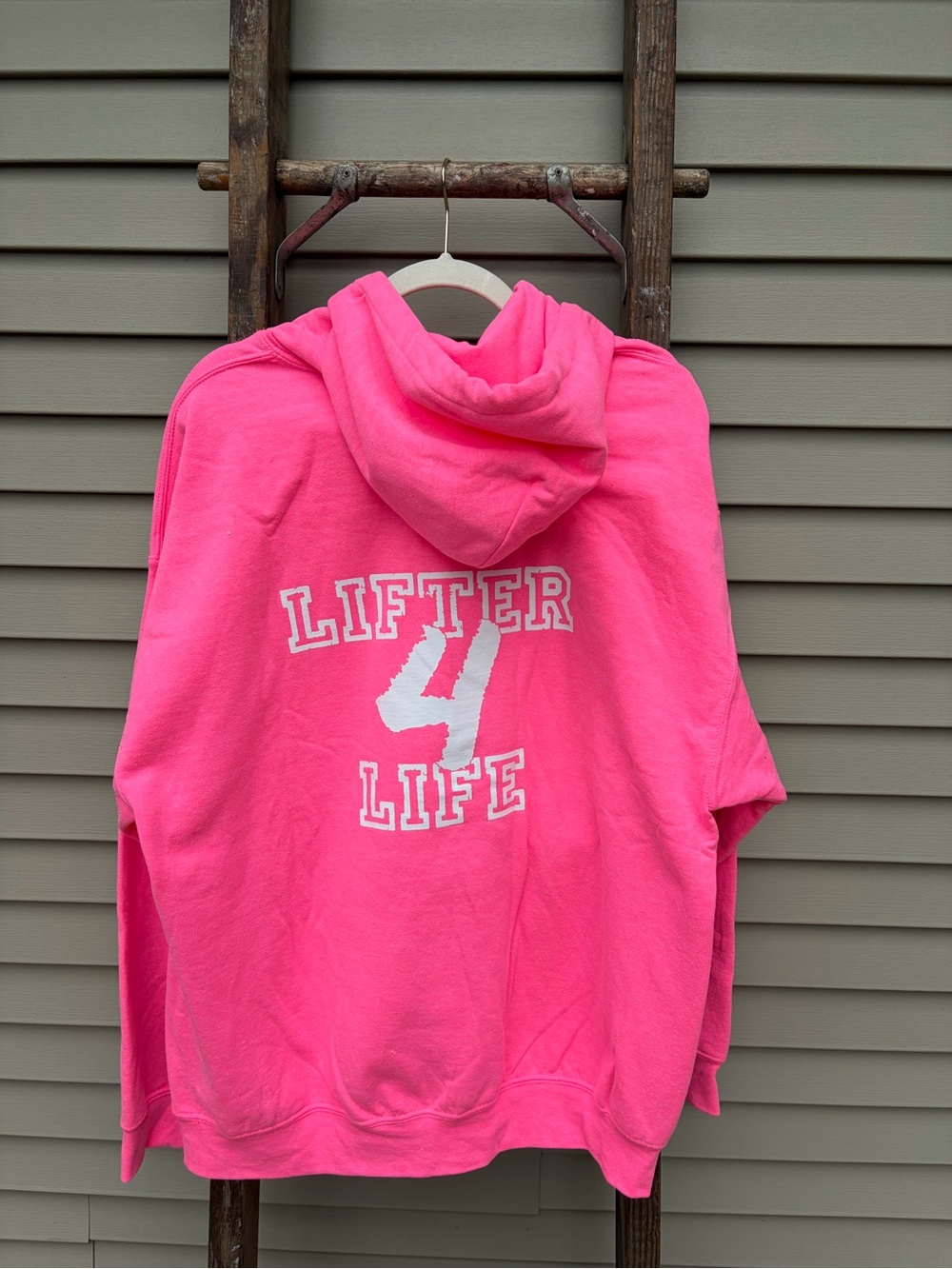 Gildan Neon Pink Heavy Blend Hoodie - Picture 2 of 3